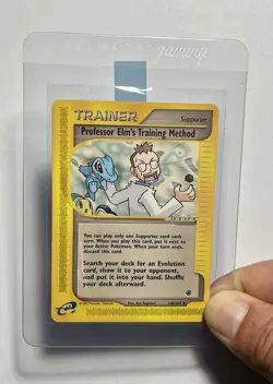 Elm's Training Method 148/165 (LP) Uncommon E-Series: Expedition 2002 Pokemon - Image 3