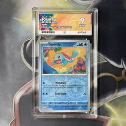 Squirtle Pokemon Center Stamp 007/165 151 Reverse Holo - ACE 9 MINT - Image 1