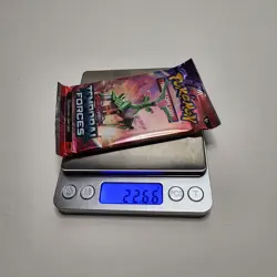 Heavy 22.66g Pokemon Tcg Temporal Forces Booster Pack Factory Sealed New - Image 3