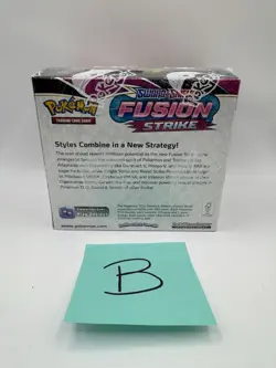 Pokemon TCG Sword & Shield Fusion Strike Booster - Factory Sealed - Image 3