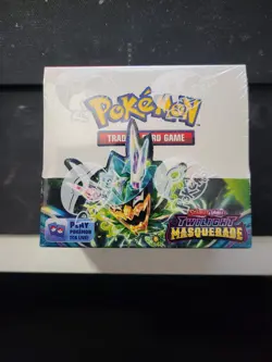 Twilight Masquerade Booster Box Sealed Pokemon TCG - Image 1