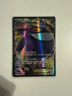 Pokemon Gengar EX Full Art Ultra Rare Holo 114/119 XY Phantom Forces - Image 1