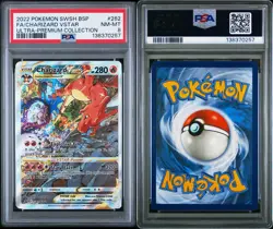 PSA 8 NM-MT Charizard VSTAR Ultra Premium Collection Promo 2022 Pokemon SWSH262 - Image 3