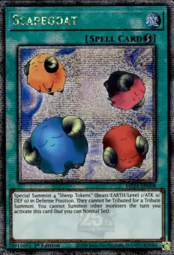 Scapegoat - Quarter Century Secret Rare 1st Edition MP24-EN008 - NM - YuGiOh - Image 1
