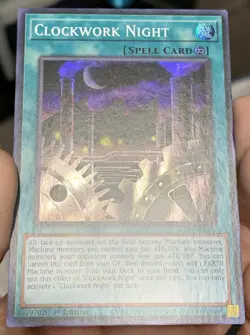 Yugioh 1xCopy Clockwork Night RA03-EN071 Super Rare 1st Ed NM/VLP w/Tracking - Image 3