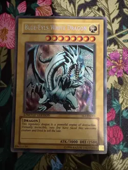 Yugioh Blue-Eyes White Dragon FL1-EN001 Forbidden Legacy Limited Edition - Image 3