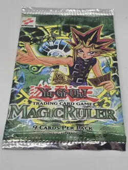 Yu-Gi-Oh! Magic Ruler MRL Booster Pack Sealed Vintage Konami YGO - Image 3