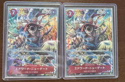 Edward Newgate SR Parallel ST15-002 PRB-02 One Piece JP Foil Near Mint x 2 - Image 5
