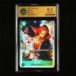 CCG 9.5 GemMint 2024 One Piece KOR Shanks ST16-004 SR - Image 2