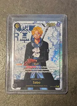 One Piece TCG Sabo SEC Alternate Alt Art (Parallel) OP13-120 - NM - English - Image 1