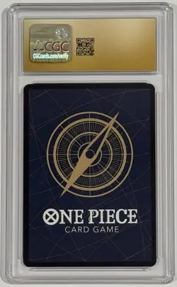 2025 One Piece Monkey D. Luffy SR Magazine Promo ST21-014 CGC 10 Pristine - Image 2