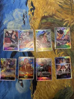 One Piece English Card Lot SR NM 50 Cards Lot - Image 2