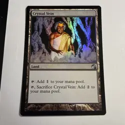 Crystal Vein FOIL [Premium Series: Graveborn] Magic MTG Cards NM - Image 1