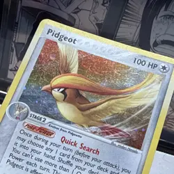 Pidgeot 10/112 Holo EX Firered & Leafgreen Pokemon English Card (MP) - Image 5