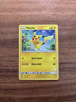 Pikachu 19/68 Hidden Fates Battle Academy Theme Deck Pokemon Card LP - Image 1