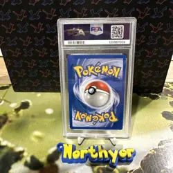 Growlith 28/102 Base Set Pokemon Card PSA 9 Mint - Image 2