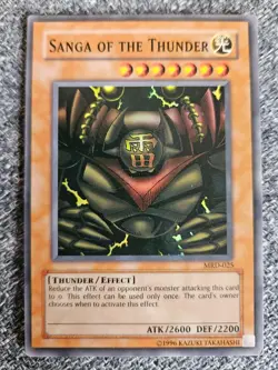 Sanga Of The Thunder yugioh Mrd-025 Super Rare yu-gi-oh card Mrd025 - Image 1