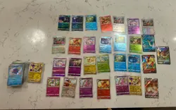GORGEOUS Big 🔥Pokemon Gem 2 Eeveelutions and 151C Card lot OVER 100! - Image 1