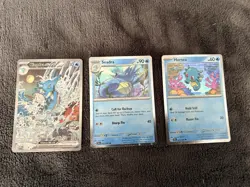 Kingdra ex 131 Sv: Scarlet & Violet Promo Card Holo also seadra and horsea - Image 1