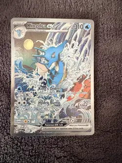 Kingdra ex 131 Sv: Scarlet & Violet Promo Card Holo also seadra and horsea - Image 3