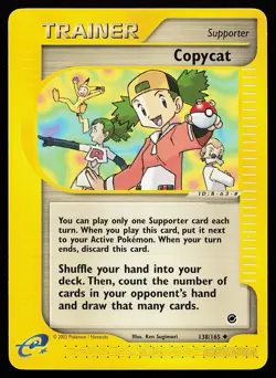 Copycat 138/165 Uncommon Expedition Pokemon Card - Image 1