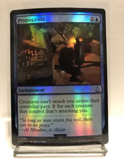 Propaganda (Foil) Universes Beyond: Assassin's Creed 0085 Uncommon MTG - Image 1
