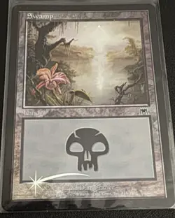 Magic: The Gathering Swamp 341 Foil Onslaught 2007 Dan Frazier Land - Image 2