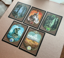 Unglued basic land set MTG Magic the gathering - Image 3