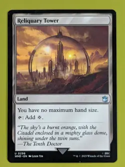Reliquary Tower x1 Doctor Who 1x Magic the Gathering MTG - Image 1