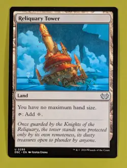 Reliquary Tower x1 Duskmourn: House of Horror Commander 1x MTG - Image 1