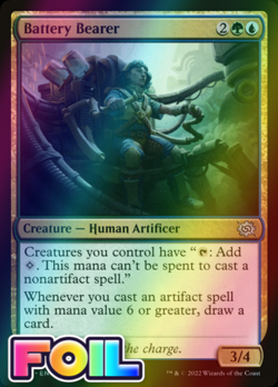 x1 Battery Bearer BRO MTG 207/287 FOIL UNCOMMON M/NM 1x - Image 1