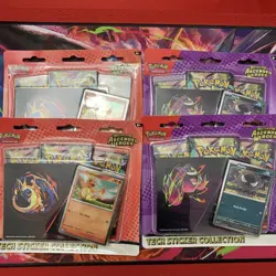 Pokemon Ascended Heroes Tech Sticker Collection X 4 - Image 1