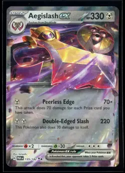 2023 Scarlet & Violet Series - Paradox Rift Aegislash ex Double Rare Holo - Image 1