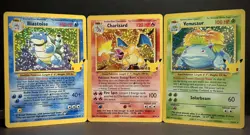 Charizard 04/102 NM | Blastoise 2/102 NM | Pokemon Celebrations 25th Base Set - Image 1