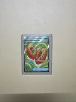 BUDDY BUDDY POFFIN 167/132 2025 Pokemon Mega Evolution Illustration Rare - Image 1