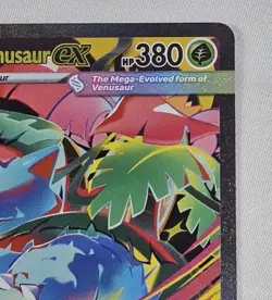 Pokemon Mega Evolution Mega Venusaur Ex Special Illustration Rare #177 *PSA10U* - Image 2