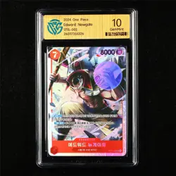 CCG 10 GemMint 2024 One Piece KOR Edward Newgate ST15-002 SR - Image 1