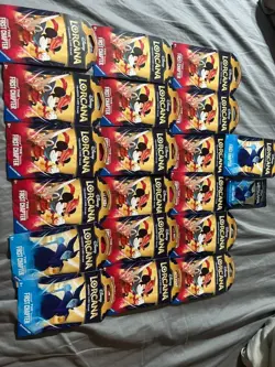 Lot of 20 Disney Lorcana TCG The First Chapter Booster Blister Sealed New Packs - Image 1