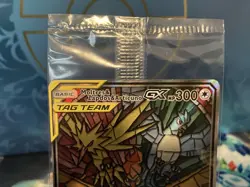 Moltres Zapados Articuno GX Tag Team SM210 Sealed Pokemon TCG Promo Card - Image 5