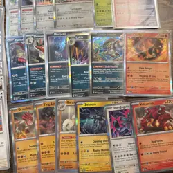 Pokemon Paradox Rift Complete Base Set - Common, Uncommon, Rare Holo - 162 Cards - Image 2