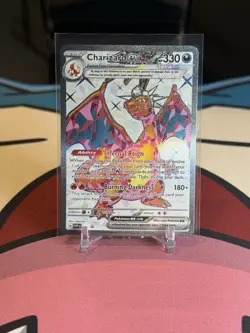 Charizard ex - 056 Scarlet & Violet Promo Cards #56 (2023) Promo Holo LP Pokemon - Image 1