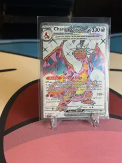 Charizard ex - 056 Scarlet & Violet Promo Cards #56 (2023) Promo Holo LP Pokemon - Image 2