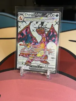 Charizard ex - 056 Scarlet & Violet Promo Cards #56 (2023) Promo Holo LP Pokemon - Image 3
