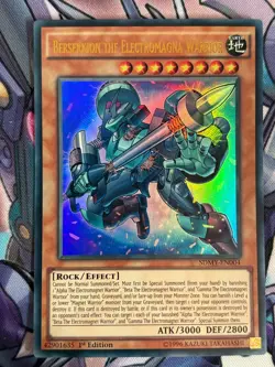 Berserkion the Electromagna Warrior SDMY-EN004 ULTRA RARE 1ST EDT YuGiOh Card - Image 1