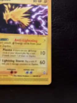 Pokemon Card Zapdos Aquapolis 44/147 Non-Holo Card 2002 - Image 5