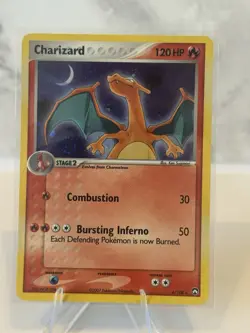 Pokemon TCG Charizard EX Power Keepers Holo Card 6/108 Rare - Image 1