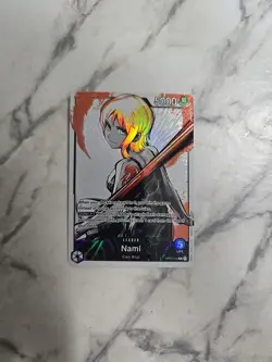 One Piece Nami OP03-040 Leader Alternate Art Card English Edition - Image 1