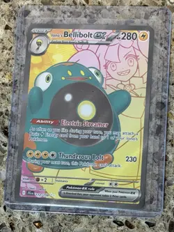 Ionos Bellibolt EX Journey Together Ultra Rare Card 188/159 Mint/Nm Condition - Image 1