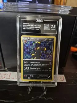 2013 Umbreon Holo Promo BW93 TAG 7.5 Pokemon Trading Card Graded - Image 1