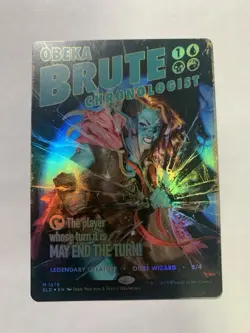 Obeka, Brute Chronologist (Rainbow Foil) -Foil Near Mint MTG Secret Lair - Image 1